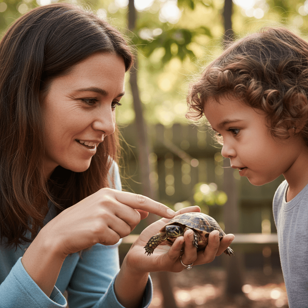 Behavioral analyst working one-on-one with a child during ABA therapy session